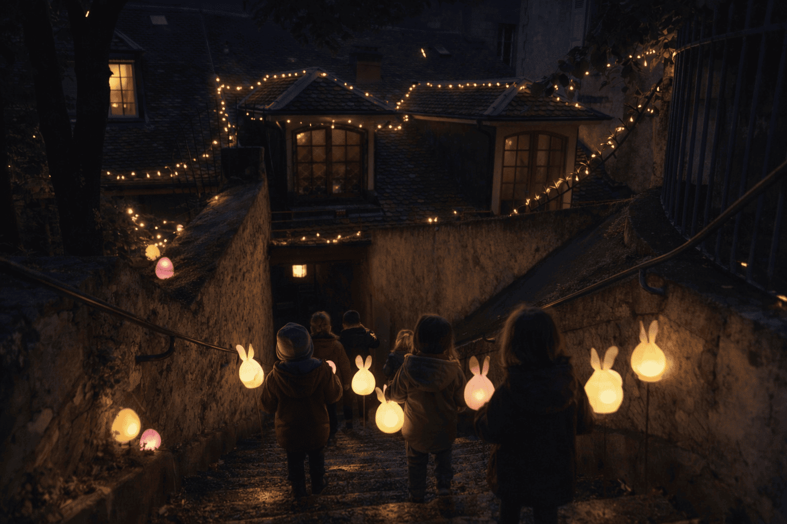 La grande chasse aux lampions de Pak'alapin en Vieille Ville de Genève - Photo 4